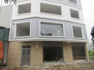 mặt tiền dự án đang hoàn thiện